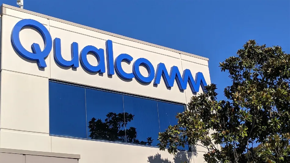 Qualcomm building logo