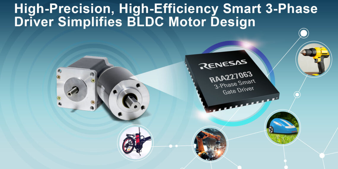 Renesas RAA227063 Smart Gate Driver