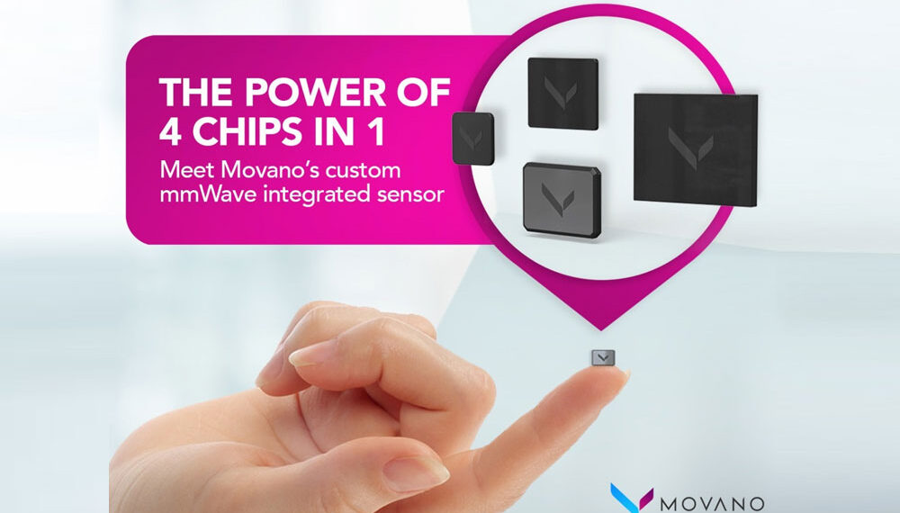 Movano Validates Functional Testing of the Smallest Custom mmWave Sensor for Monitoring BP & Glucose