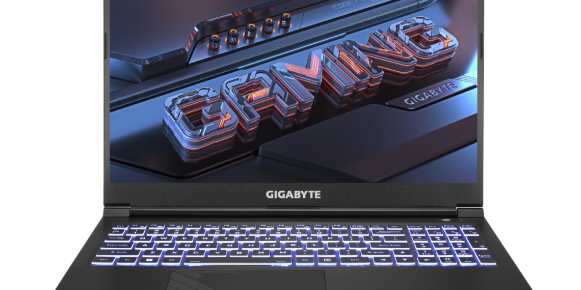 GIGABYTE G5 12th Gen Gaming Laptop_front