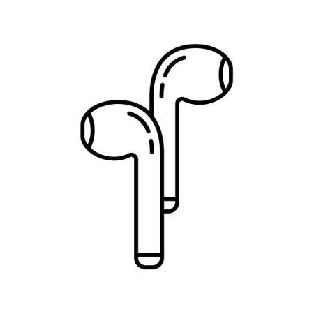 Wireless Stereo Earbuds 123RF Stock Photo