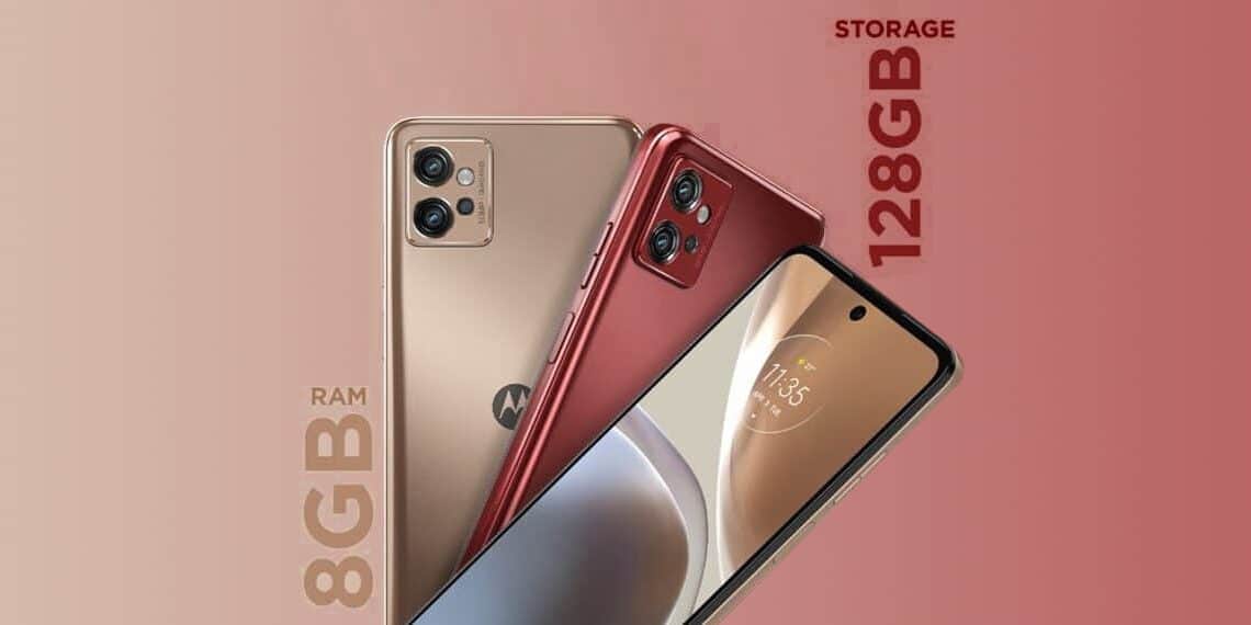 Motorola Introduces Stunning Rose Gold and Satin Maroon Variants for moto g32