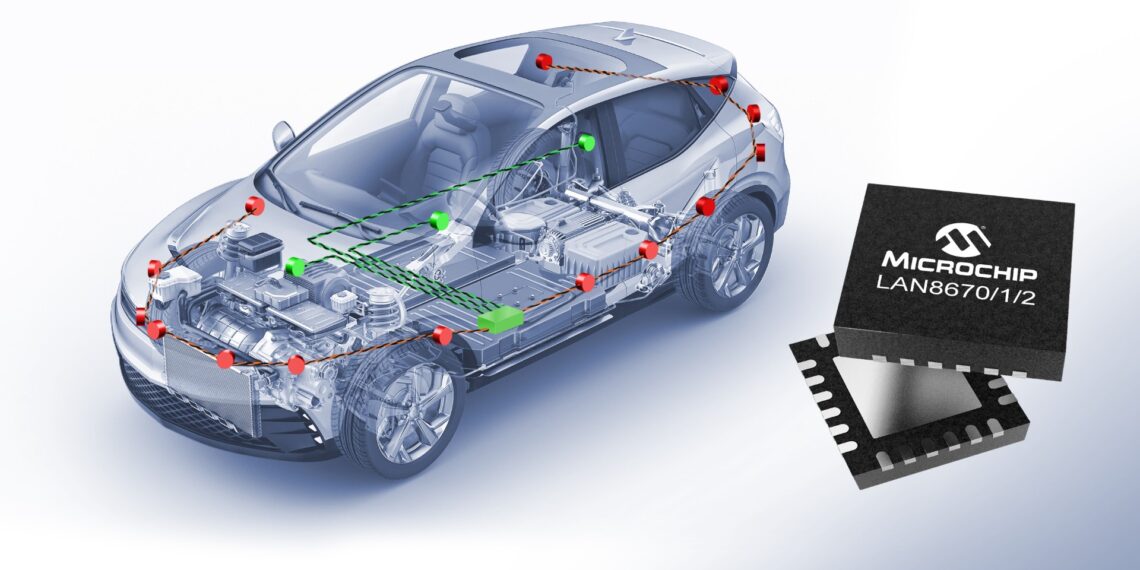 Microchip Automotive Qualified 10BASE-T1S
