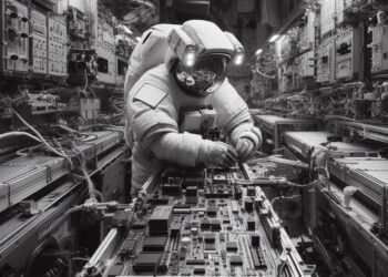 Semiconductor manufacturing in space