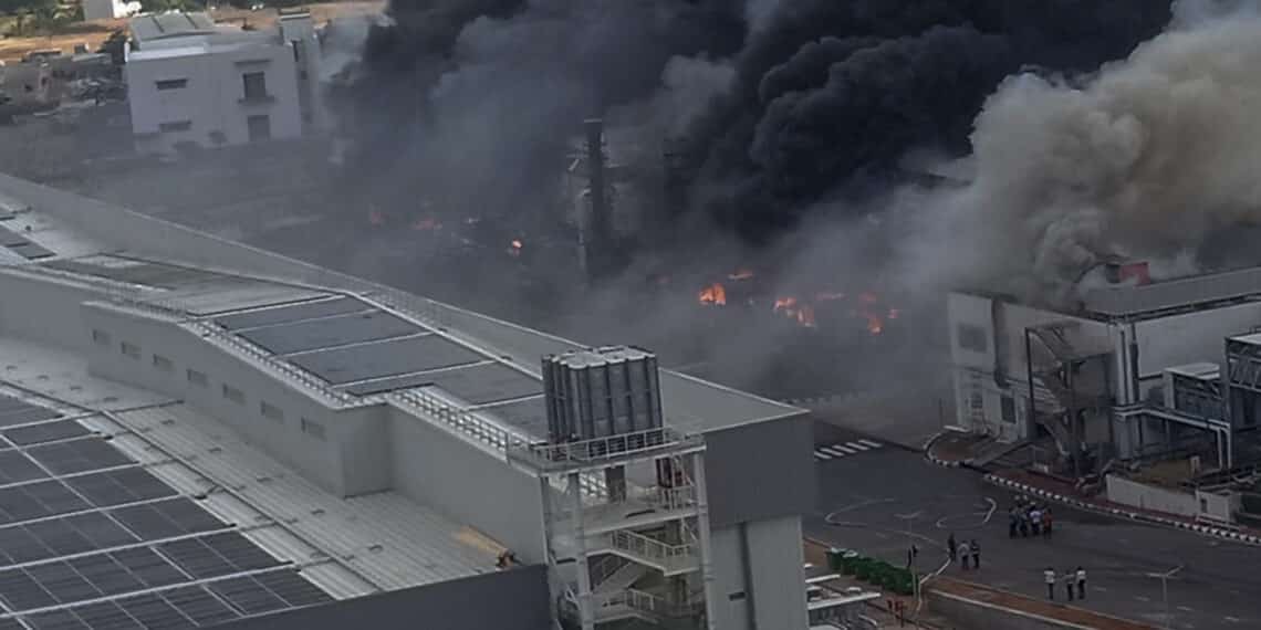 Fire Breaks Out at Tata Electronics Factory in Tamil Nadu; None Injured