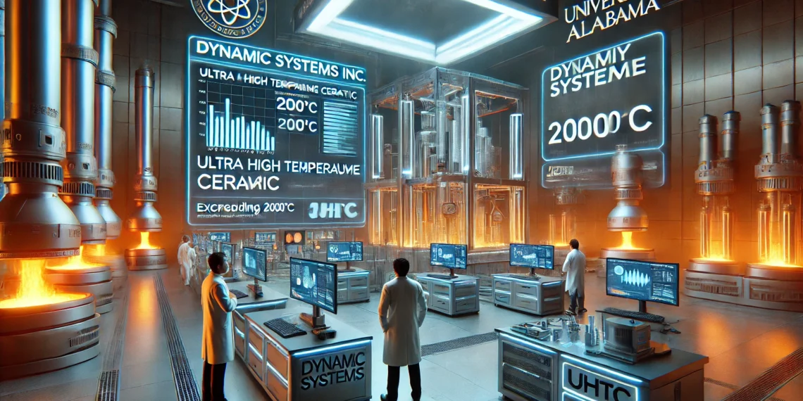 Dynamic Systems Inc. Partners with the University of Alabama for UHTC System Beta Testing in Advanced Materials Research