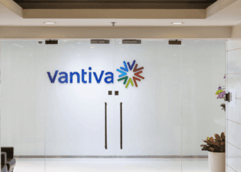 Vantiva Logo on office building