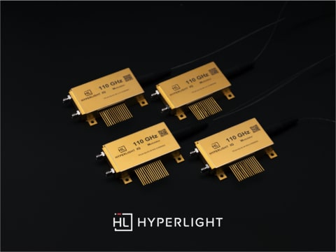 Product family of HyperLight’s 110 GHz IQ modulators