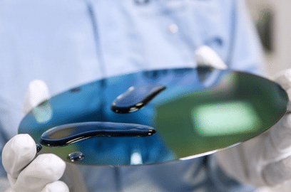 New electronic grade ammonium hydroxide plant in Ludwigshafen in support of wafer cleaning, etching and other precision processes in semiconductor manufacturing.