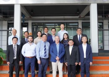 Representatives from Arizona State University, Mahanakorn University of Technology and partners at the MUT National Semiconductor Training Center in Bangkok