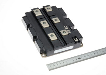 4.5kV-1200A XB Series HVIGBT Module (from left standard-isolation and high-isolation modules)